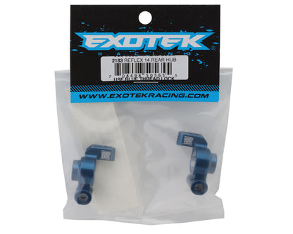 Reflex 14 Aluminum HD Rear Hub Set (Blue)