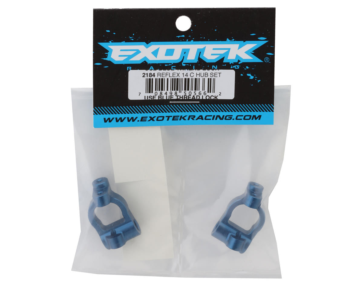 Reflex 14 Aluminum HD Front C-Hub Set (Blue)