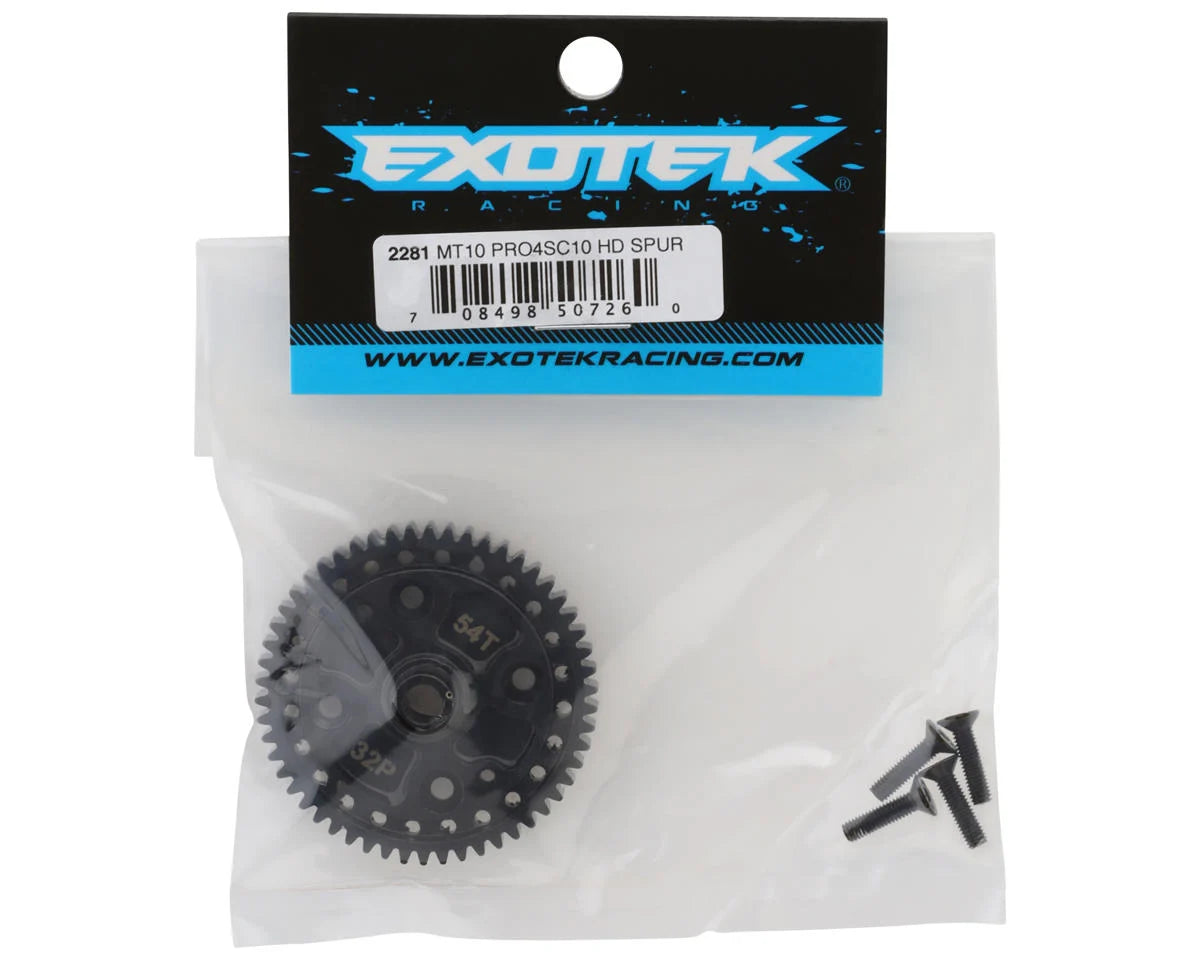 MT10/Pro4 SC10 HD Hardened CNC Steel Spur Gear
