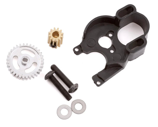 SCX24 Brushless Gearing Conversion Set 2 (Spur, Pinion Gear, & Motor Mount)