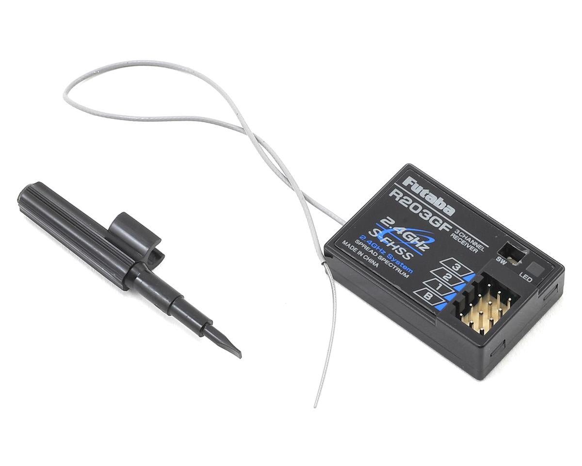3PV 3-Channel 2.4GHz FHSS/S-FHSS Radio System w/R203GF Receiver