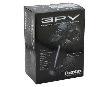 3PV 3-Channel 2.4GHz FHSS/S-FHSS Radio System w/R203GF Receiver
