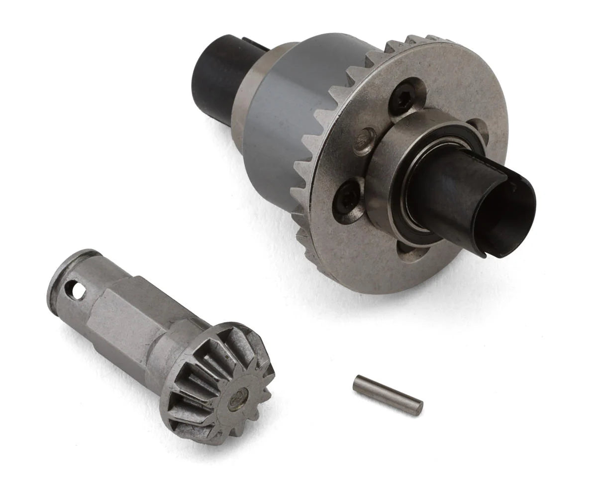 Arrma Grom 7075-T6 Aluminum Assembled Rear Differential & Pinion Set w/Steel Gear