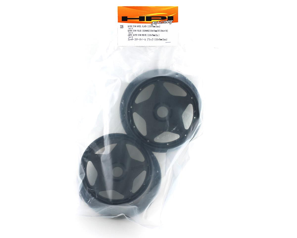 HPI 120x75mm Super Star Wheel Black Rear (2)