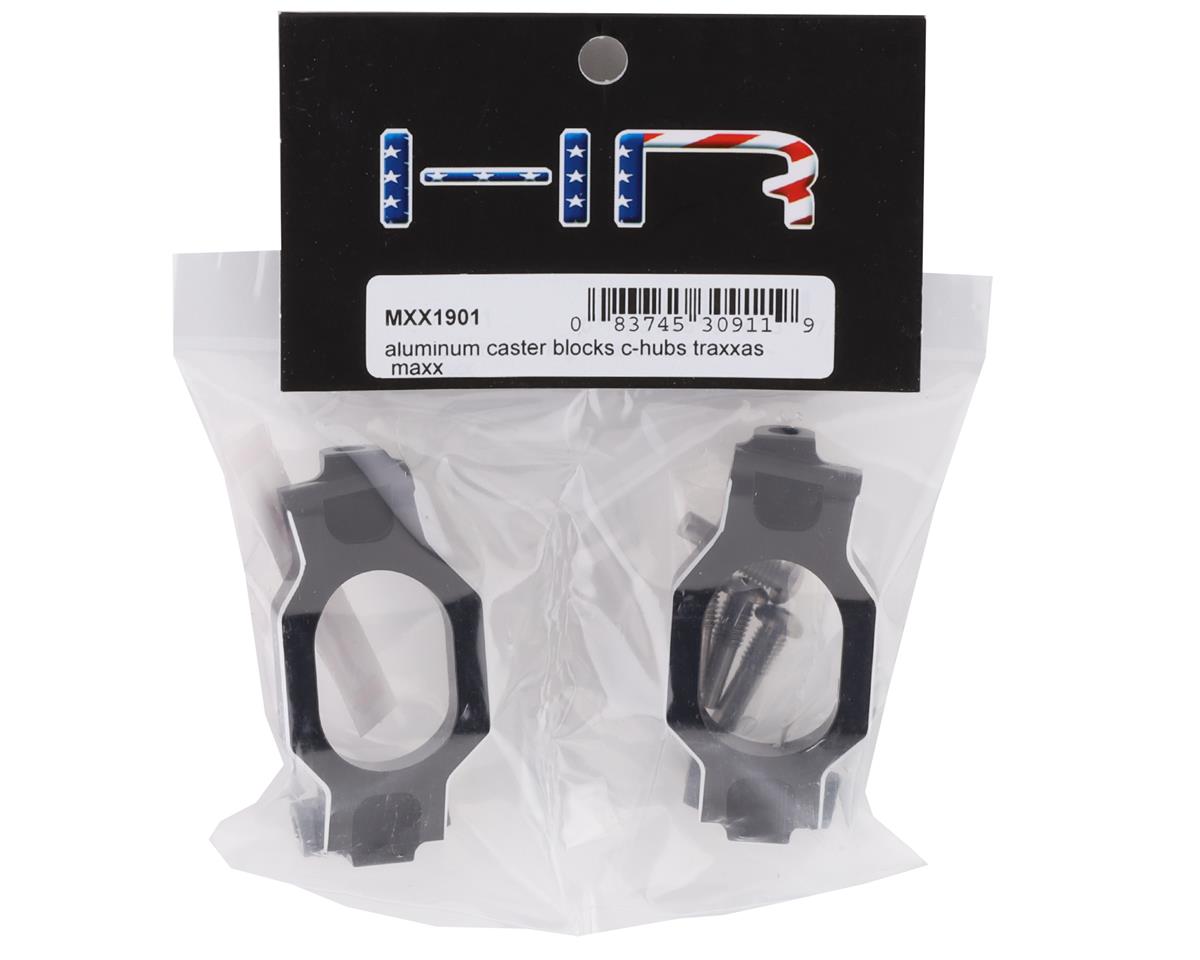 Maxx Aluminum C Hub Caster Blocks Black 2 Parkflyers RC maxx-aluminum-c-hub-caster-blocks-black-2-parkflyers-rc