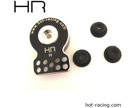 Aluminum CNC Heavy Duty Servo Saver w/Heavy Spring Tension (Black)