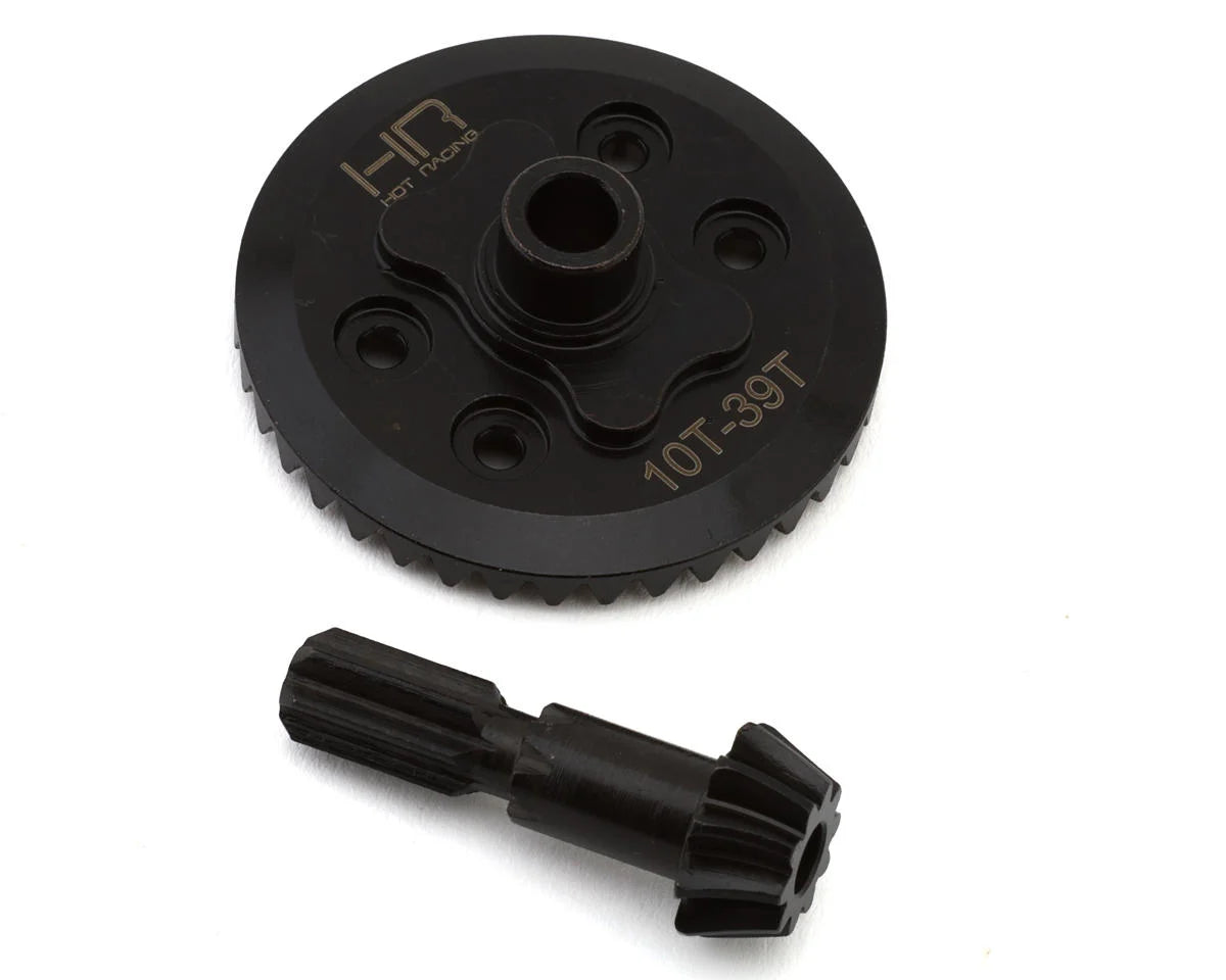 Steel Helical Differential Ring & Pinion Gear for Traxxas Mini Maxx (Front) (39T/10T)