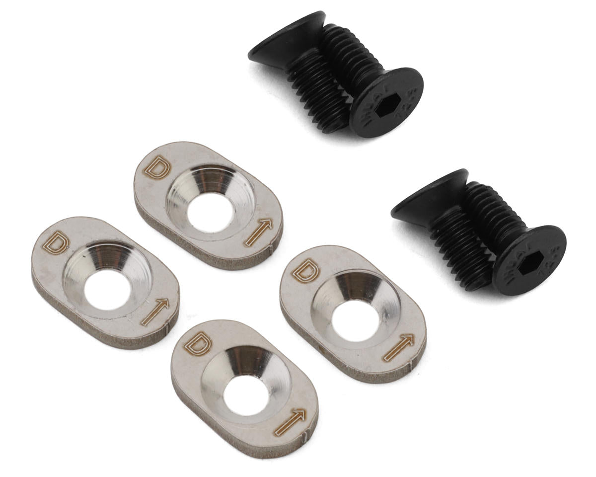 Stainless Steel Motor Locking Washers for Traxxas Sledge (1.0 Mod 13/52)