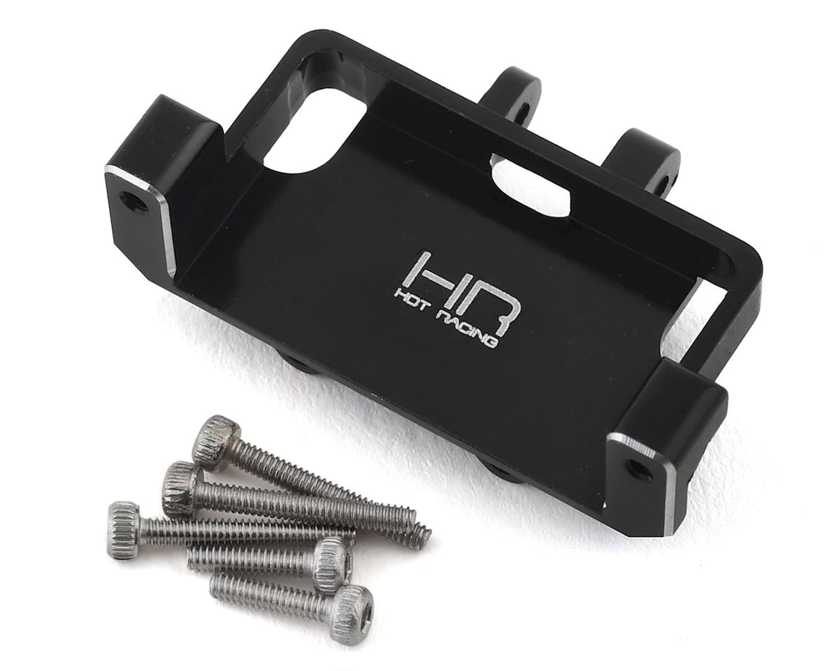 Axial SCX24 Aluminum Steering Servo Mount (Black)