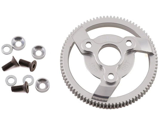 48P Hard Anodized Aluminum Spur Gear for Traxxas 2WD (86T)