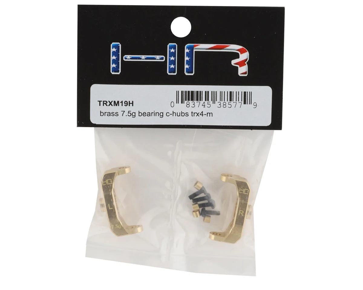 Hot Racing Brass C-Hubs for Traxxas TRX-4M (2) (7.5g)