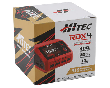 RDX4 Quad Smart LiPo Battery Balance Charger (6S/10A/AC-200W/DC-400W)