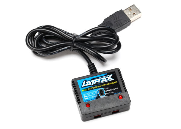Traxxas LaTrax USB DUAL PORT CHARGER