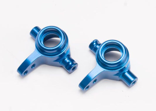 STEERING BLOCK ALUMINUM BLUE