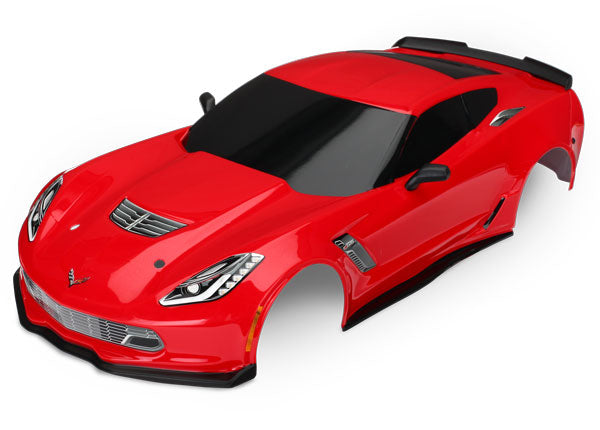 Body, Chevrolet Corvette Z06, (painted, decals applied)