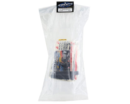 JConcepts Traxxas Sledge F2 Monster Truck Body (Clear)