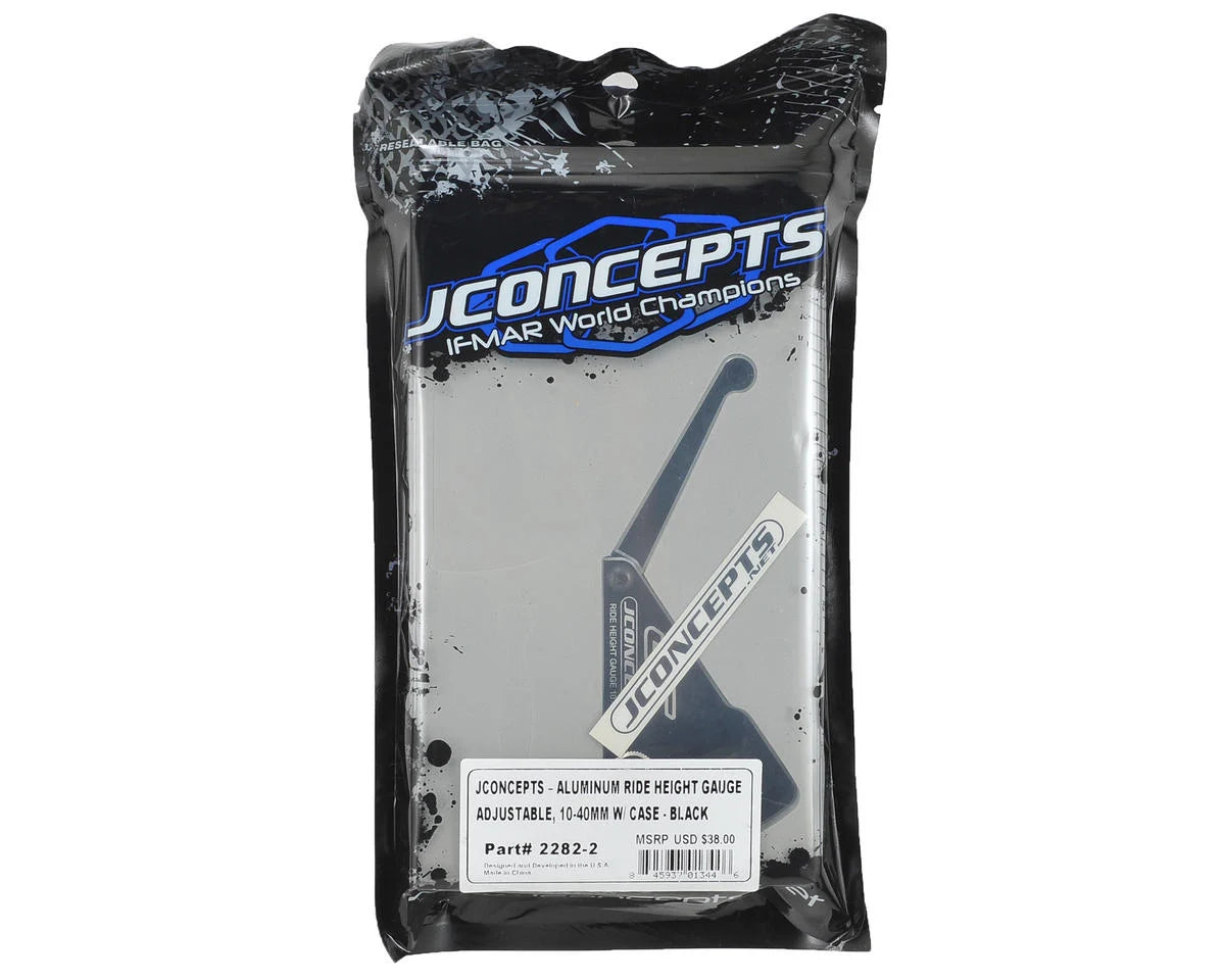 Aluminum Ride Height Gauge (10-40mm) (Black)