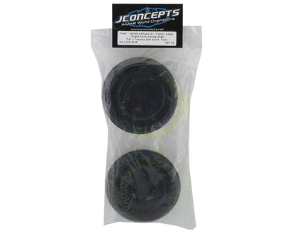 Hawk Pre-Mounted SC Tires (Tremor) (2) (Slash/Front) (Yellow) w/12mm Hex