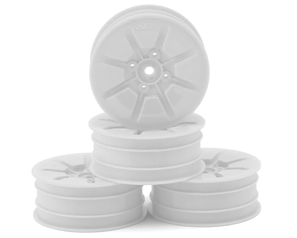 Pioneer 2.2 2WD Front Buggy Wheels (White) (4) w/12mm Hex