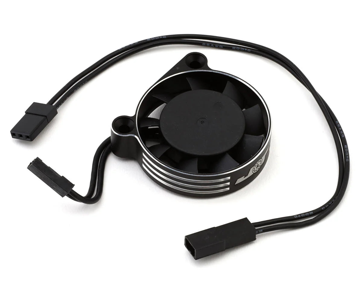 40mm Machined Aluminum High RPM Fan (Black)