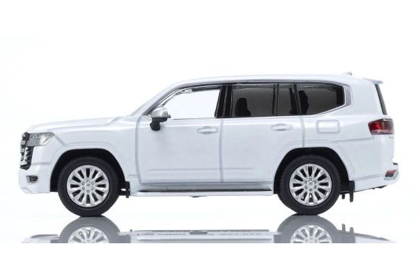 KYOSHO MINI CAR & BOOK No.14 TOYOTA LAND CRUISER WHITE K07118W