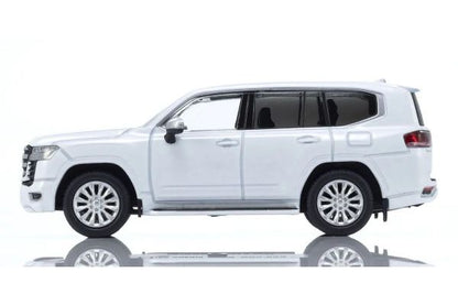 KYOSHO MINI CAR & BOOK No.14 TOYOTA LAND CRUISER WHITE K07118W