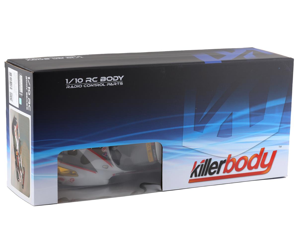 Killerbody B-MAX NDDP GT-R NISMO GT3 Pre-Painted 1/10 Touring Car Body (Grey/White)