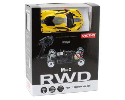 MINI-Z  1/28 Chevrolet Corvette C8.R  RWD RTR, Yellow