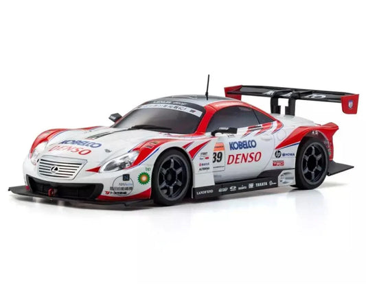 MR-04 RWD Mini-Z Readyset w/2012 Denso Kobelco SC430 Body (White/Red) w/KT-531P 2.4GHz Radio