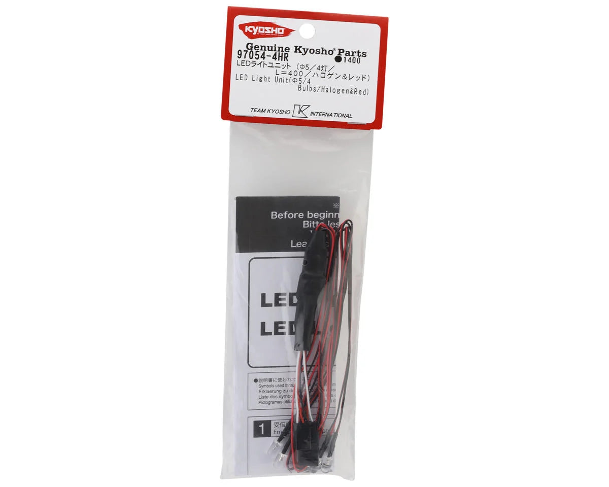 Halogen Style LED Light Set (4) (5mm) w/Brake Lights