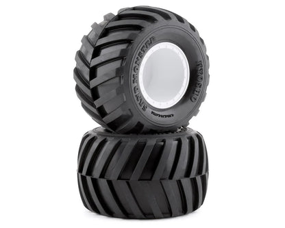 Sand Monster Pre-Mounted Monster Truck Tires (Soft) (2) w/12mm Hex