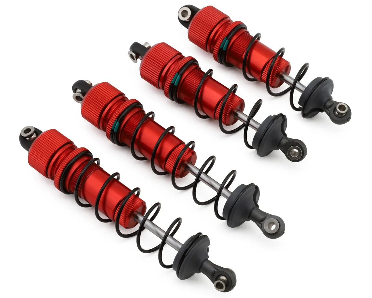 KB10 Pre-Assembled Aluminum Shock Set (Red) (4) (Front & Rear)
