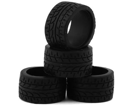 Mini-Z 11mm Wide Racing Radial Tire (4) (10 Shore)