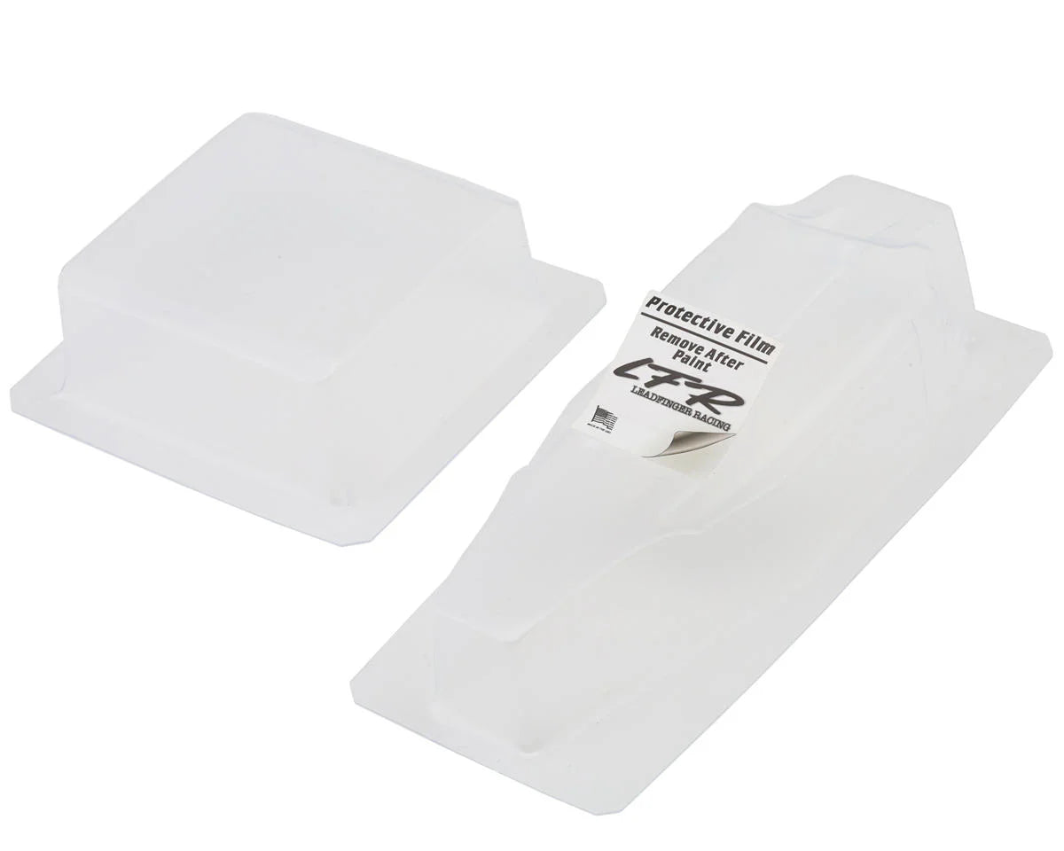 Leadfinger Racing Micro-B Retro-Mod Body & Wing Set (Clear)