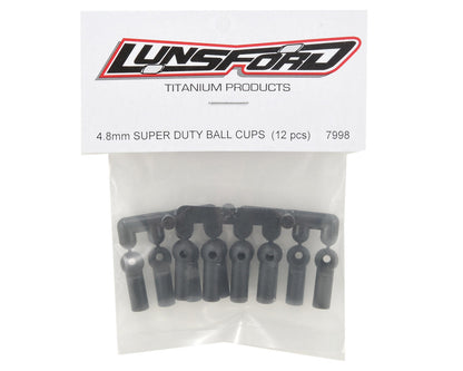 Lunsford "Super Duty" 4.8mm Ball Cups (12)