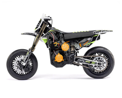 Promoto-SM FXR Supermoto RTR 1/4 Brushless Motorcycle (White/FRX) w/2.4GHz Radio, Battery & Charger