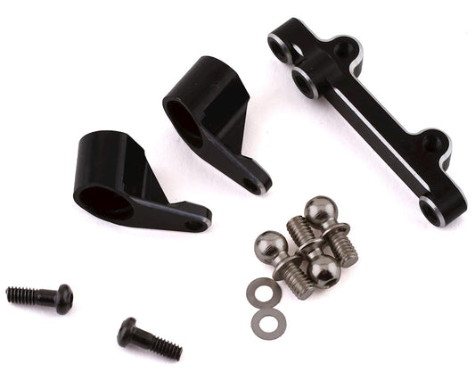 Mini-T 2.0 Aluminum Bellcranks & Drag Link (Black)