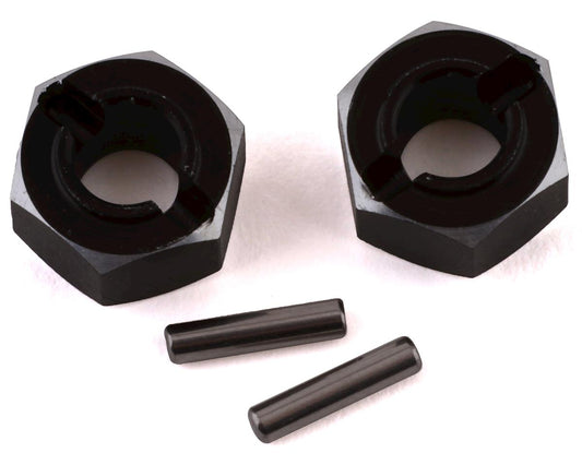 Mini-T 2.0 Aluminum Rear Hex Set (Black)