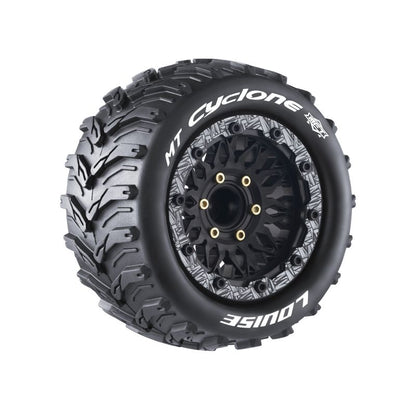 Set Of 4 MT Cyclone MT - MFT Belted Wheels & Tires Combo