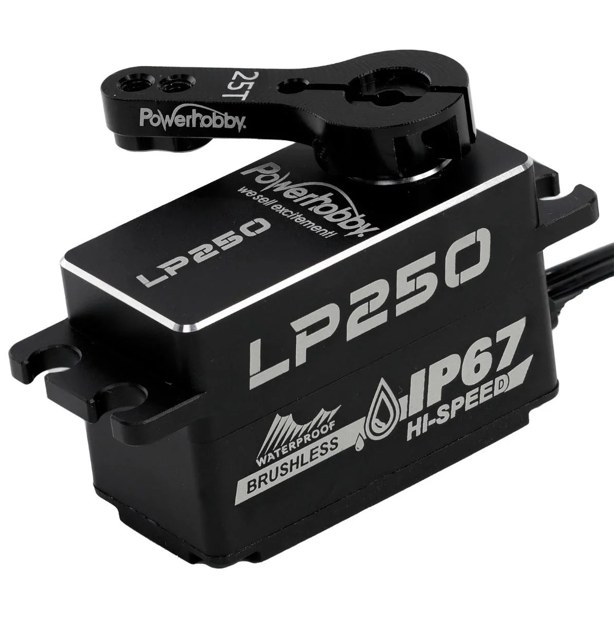 LP250 19KG Programmable Waterproof Low Profile Hi-Speed Servo