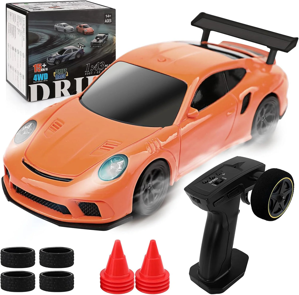 1/43 Scale Mini Drift Car