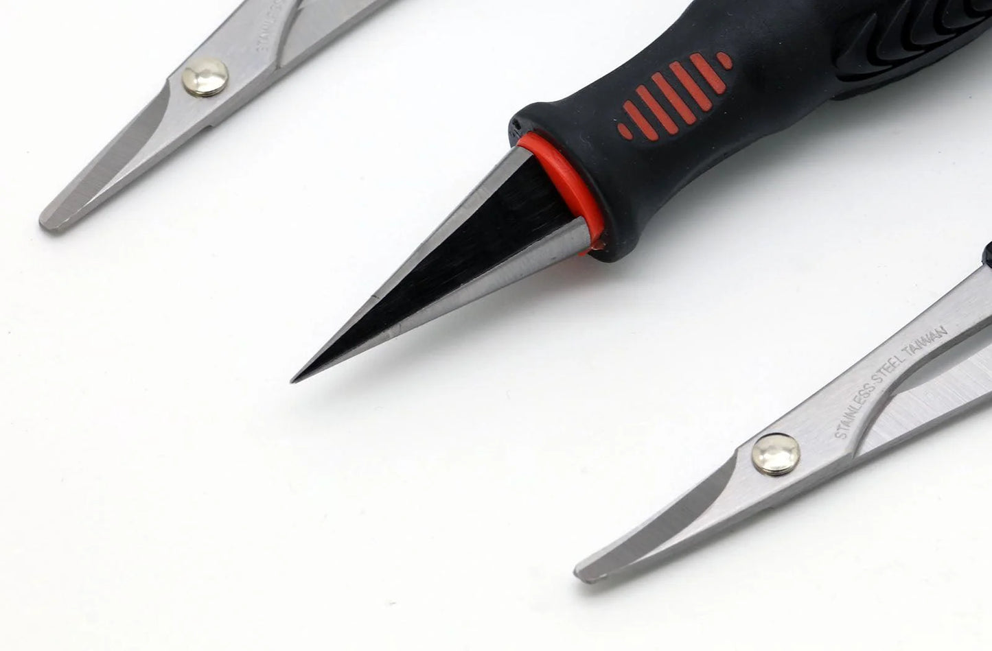 RC Body Tools Reamer & Scissors Set Curved Straight