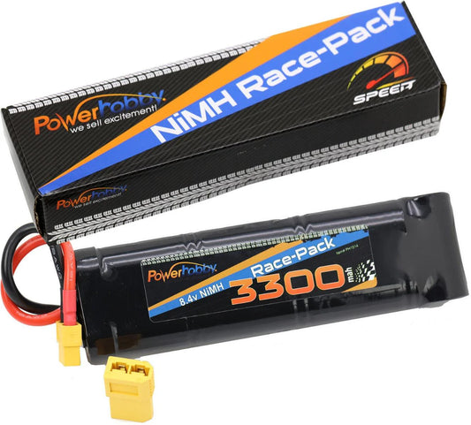H-Speed 4600Mah 8.4V Stick Nimh 7 batteria stick con connettore a T H-Speed 4600Mah 8.4V Stick Nimh 7 batteria stick con connettore a T