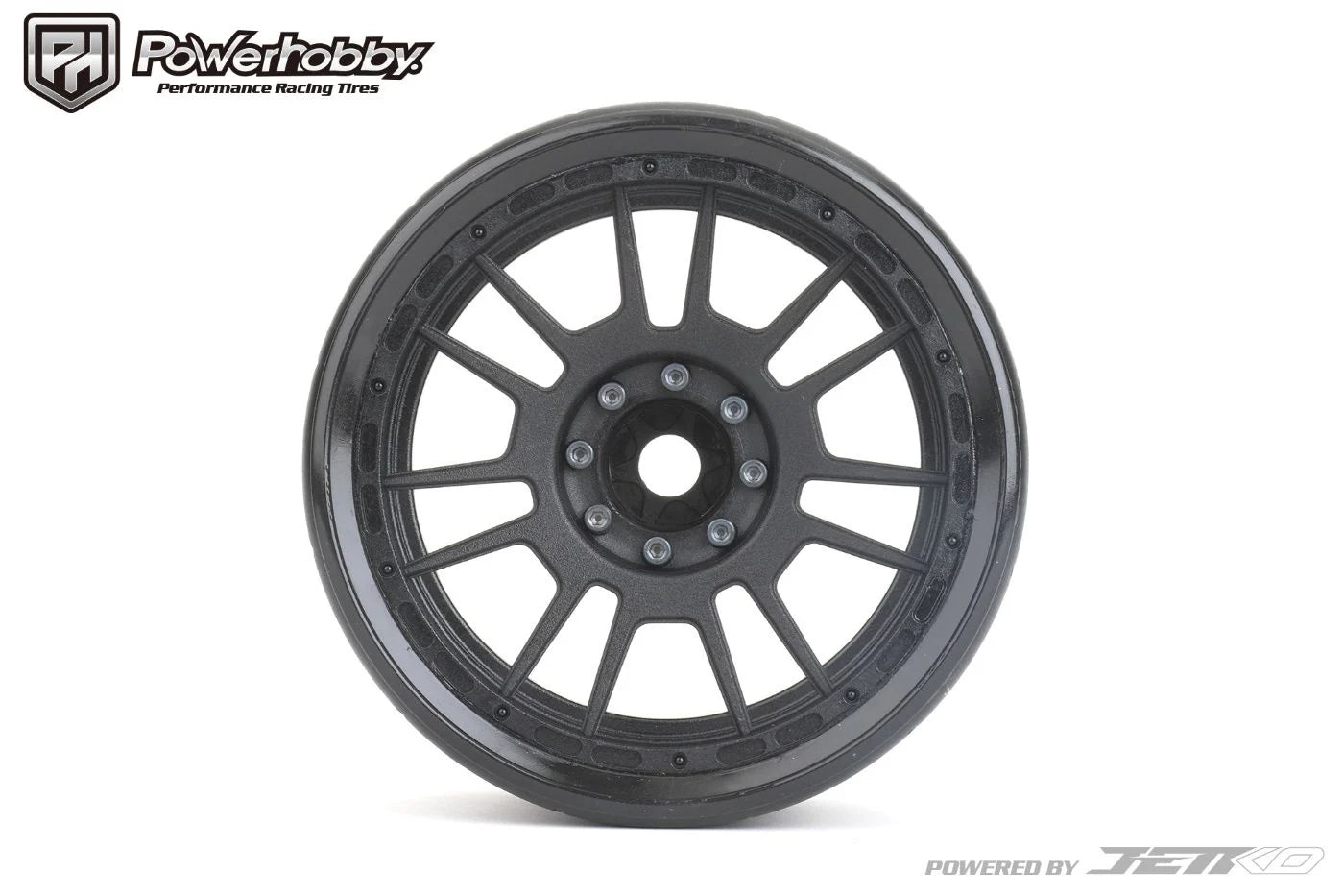 1/8 MT 4.0 Phoenix Belted Mounted Tires w Removable Hex Wheels (2)