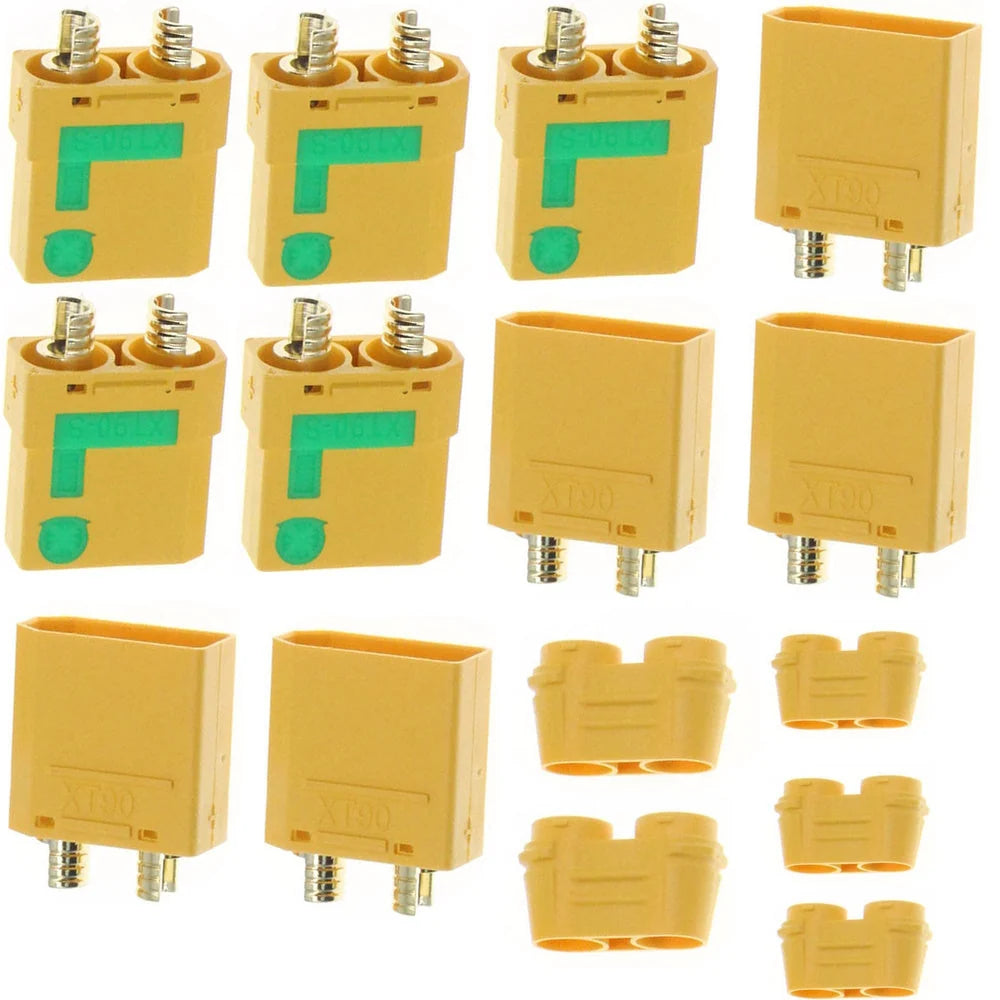 Anti Spark XT90 Male / Female Plug (5 Pairs)