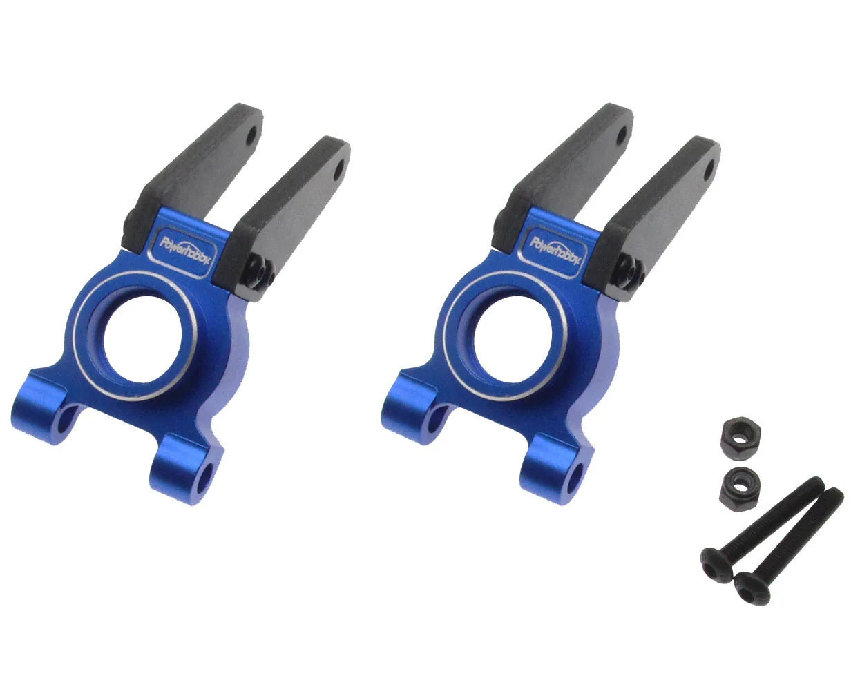Aluminum Rear Upright Rear Hub Carrier Blue Arrma Gorgon