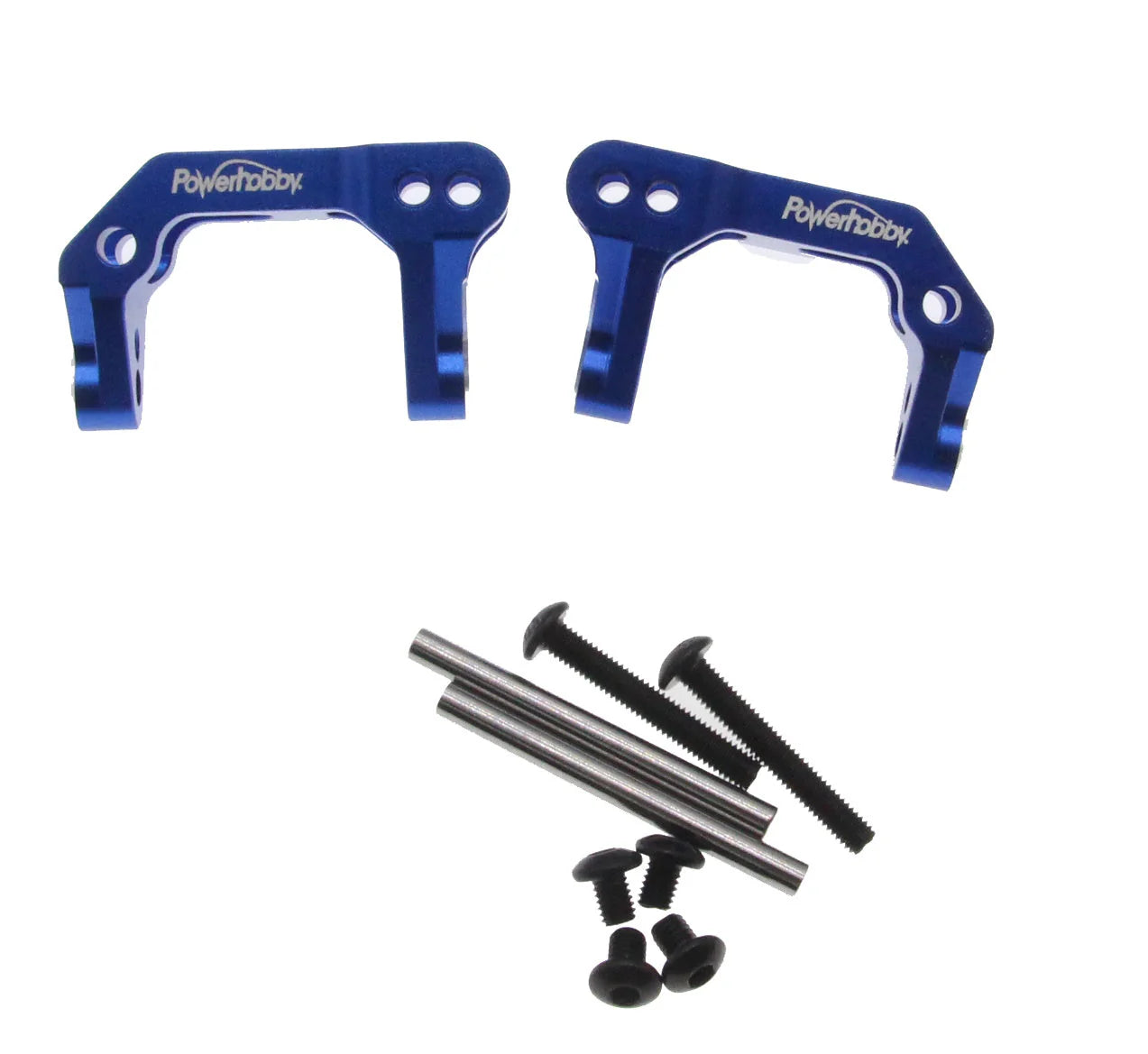 Aluminum C Hubs Blue Arrma Gorgon