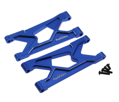 Aluminum Rear Suspension Arms Blue Arrma Gorgon
