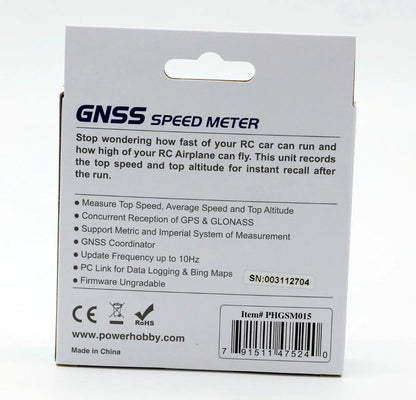 GNSS RC GPS Speed Meter Global Navigation Satellite System GSM-015