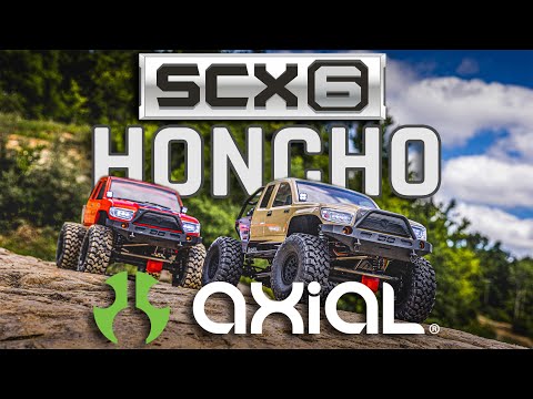 SCX6 Trail Honcho 4X4 Rock Crawler RTR, Red 1/6